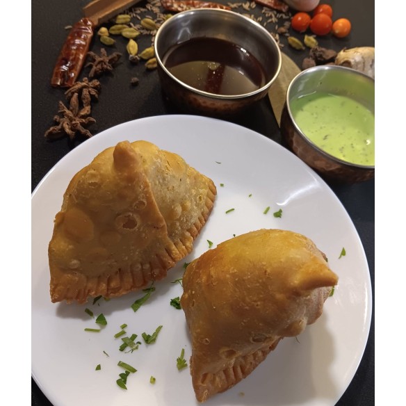 Samosa z kurczakiem