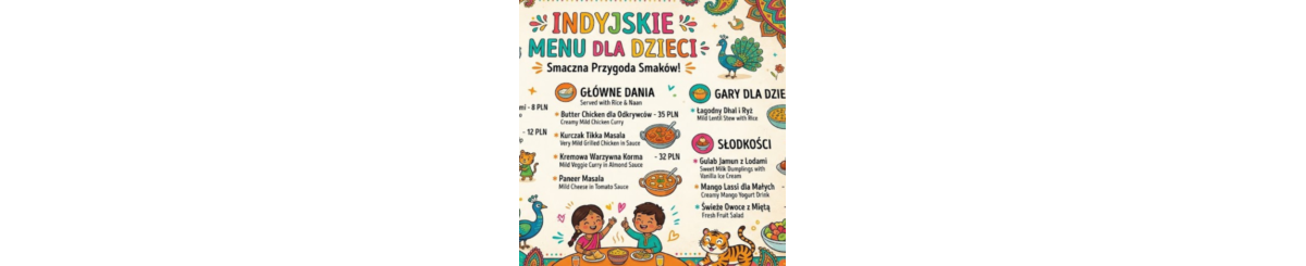 Menu dla dzieci